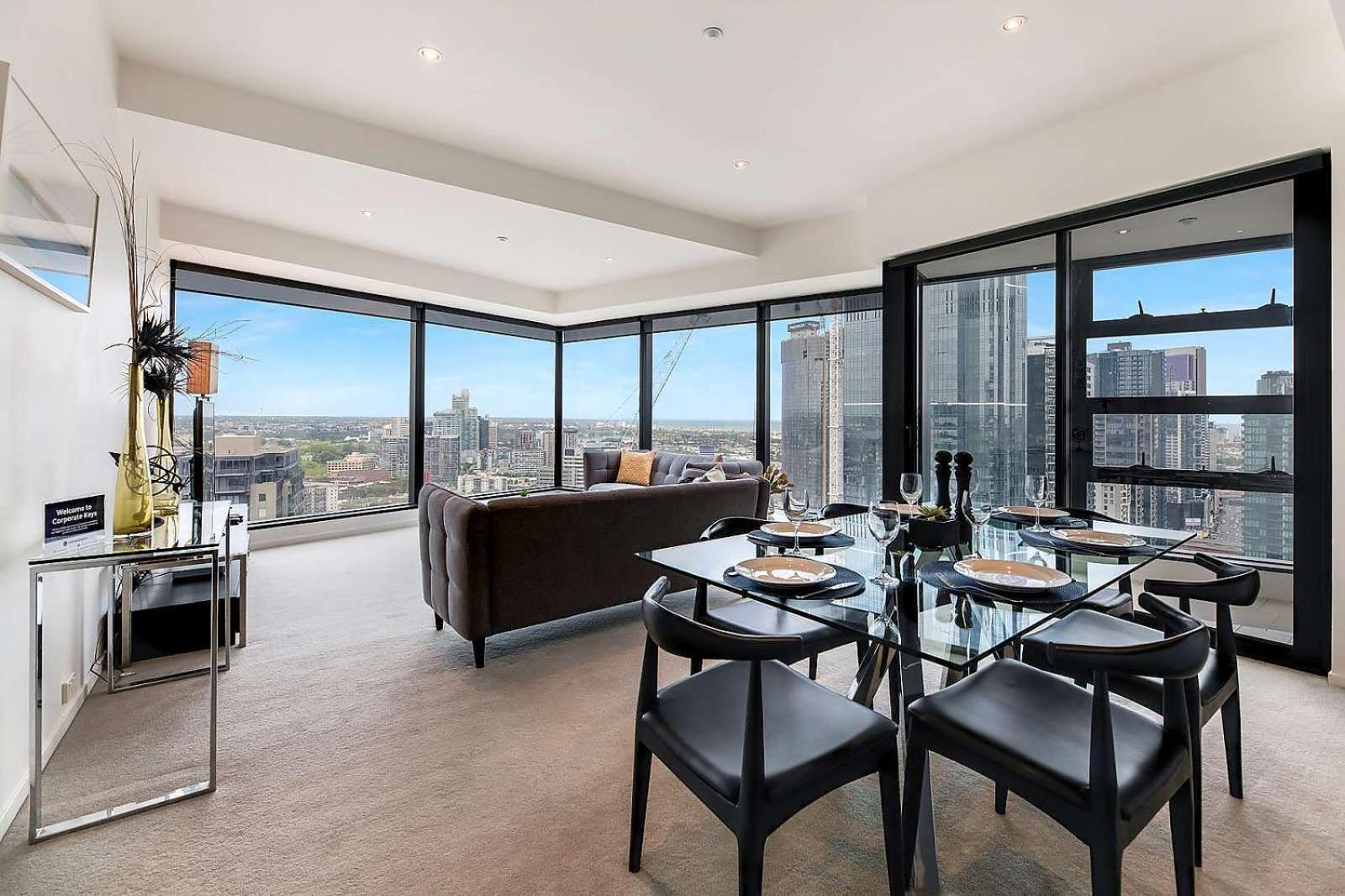 Southbank Apartments Eureka Melbourne Exterior photo